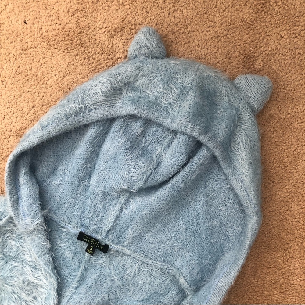 Long Sleeve Furry Romper with Car Ears Dolls Kill - Picture 6 of 6